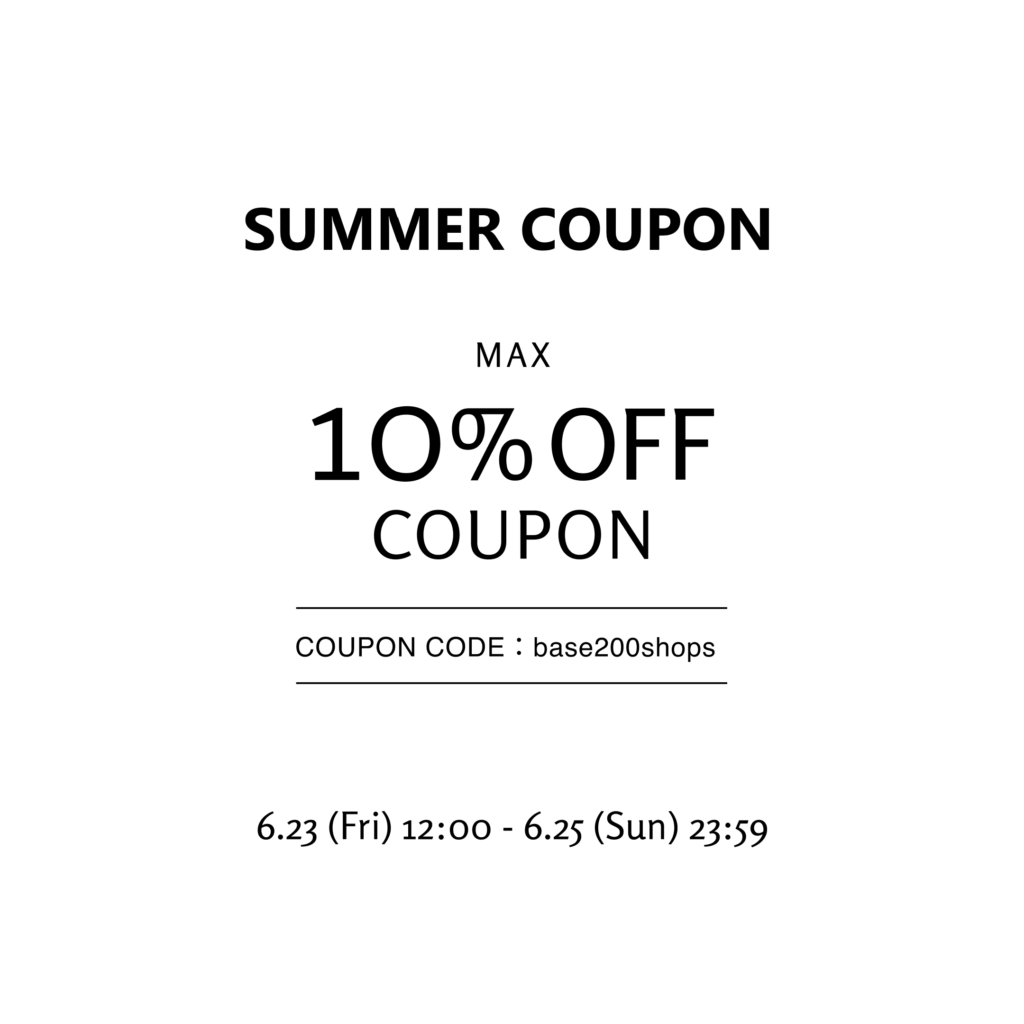 SUMMER10％OFFクーポン プレゼント中！ | レディースファッションの